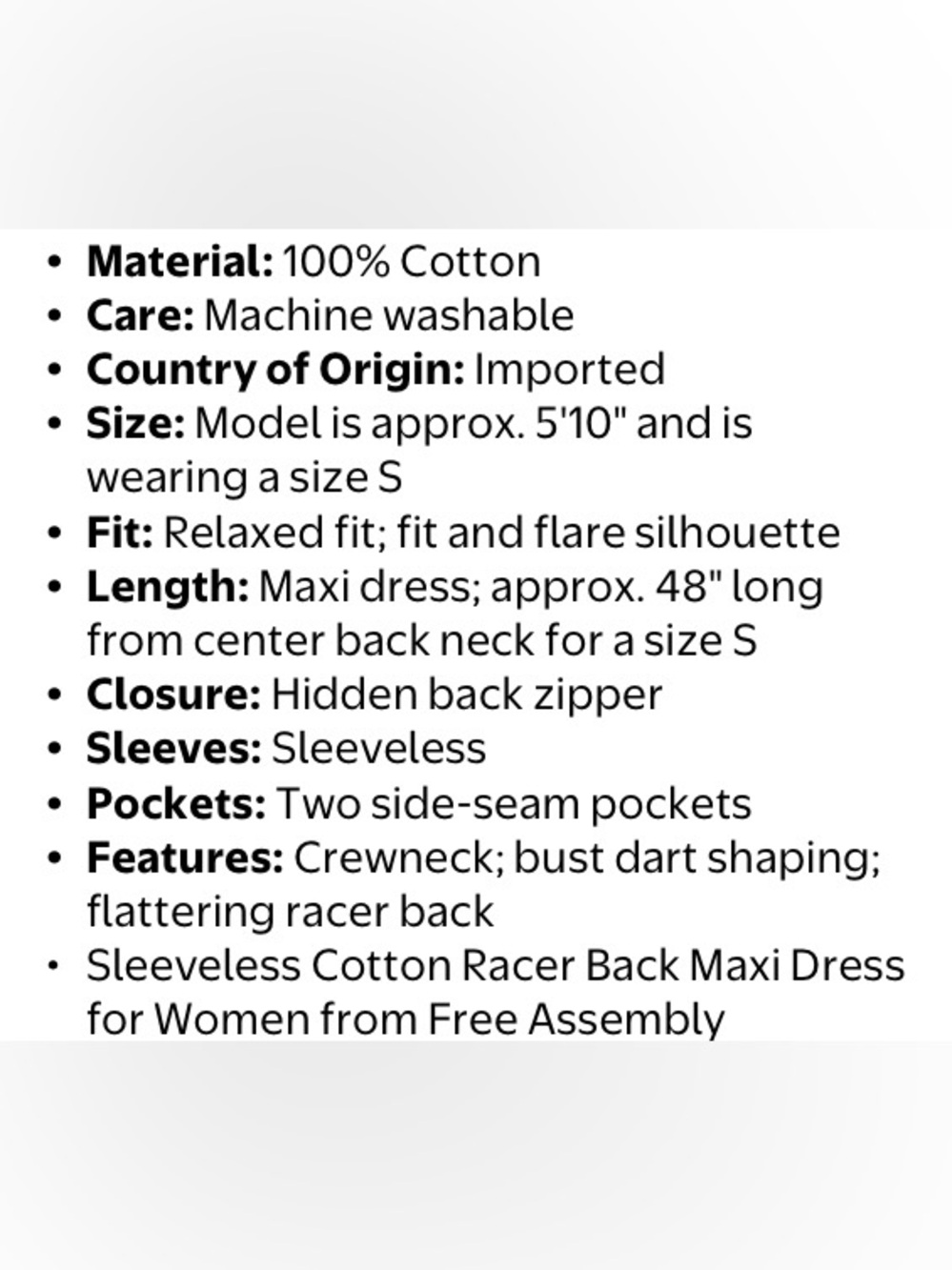Sleeveless Light Blue Midi Dress with Gathered Waist - Picture 6 of 9